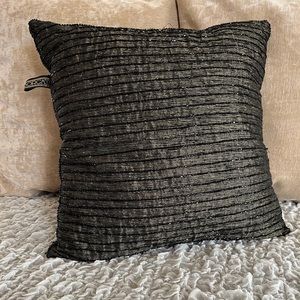 Borgata beaded pillow